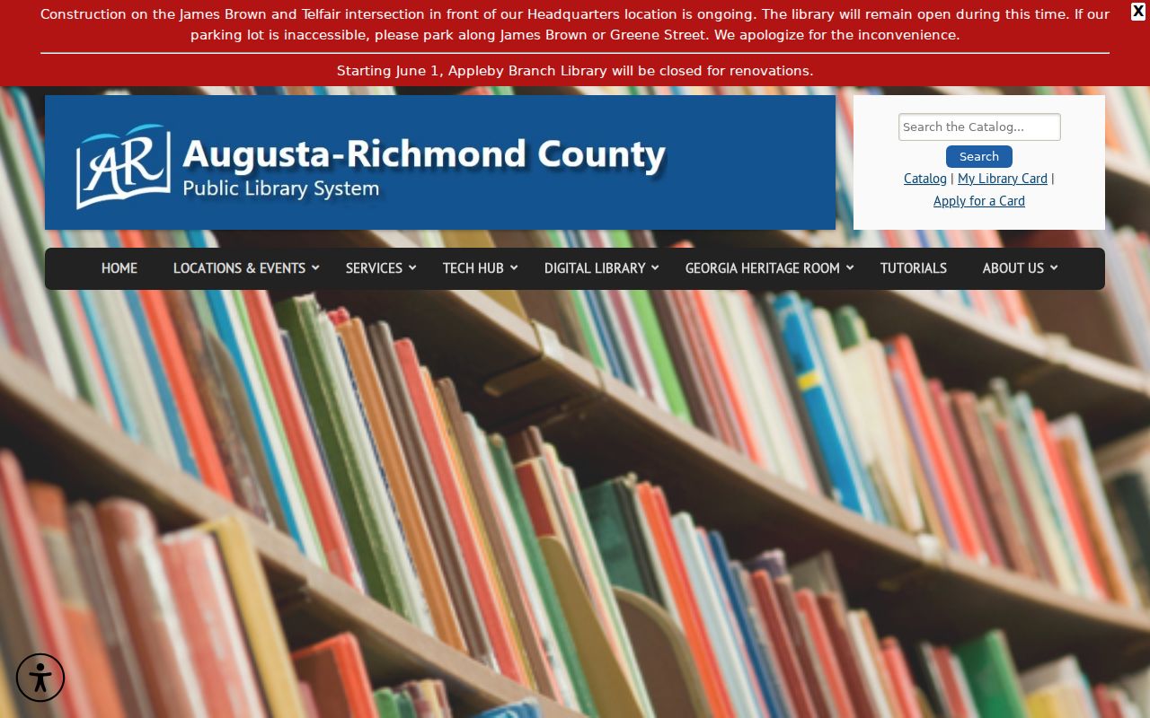 Augusta people search resources in the Georgia Heritage Room
